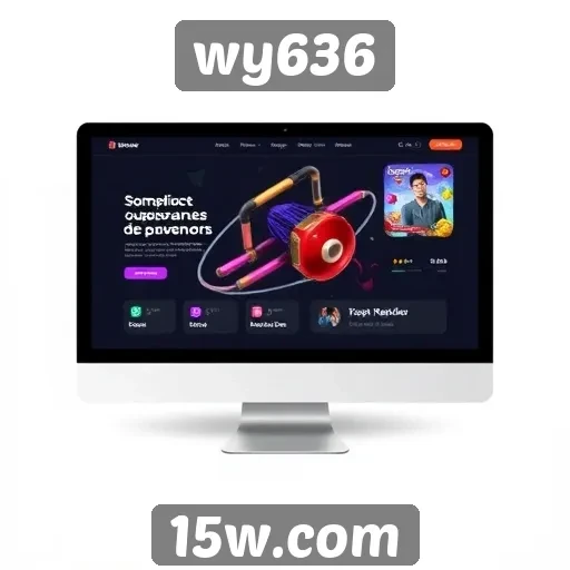 explorando a interface de usuário do site wy636