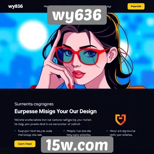 Destaques do design do site wy636